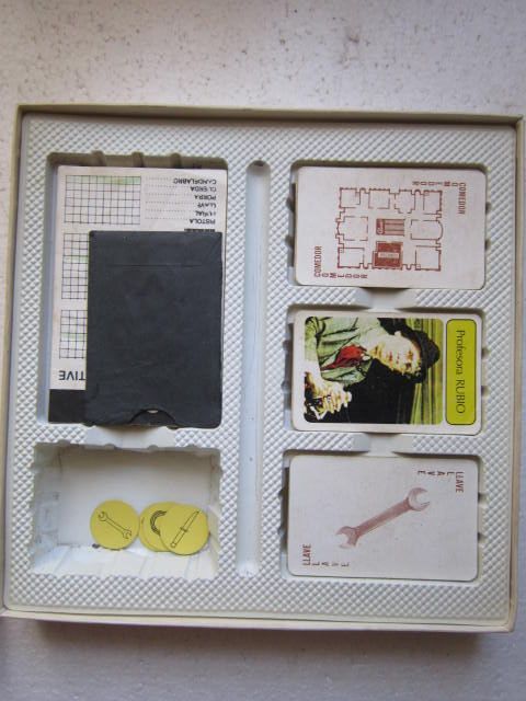 piezas sueltas juego de mesa Cluedo Borrás