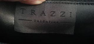 Borsetta vintage pelle blu