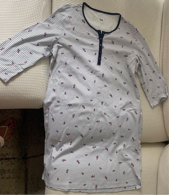 Camisa de noche embarazadas C&A talla L