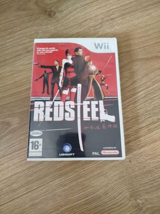 Juego para wii redsteel