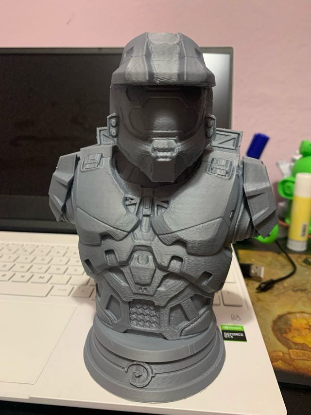 Busto Halo 3D