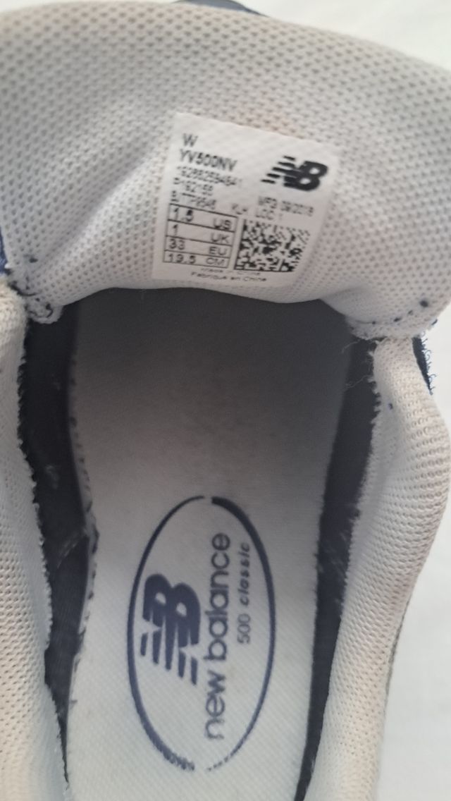 Zapatillas New Balance niño numero 33