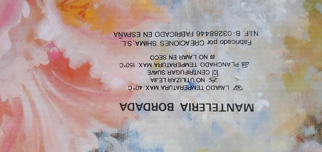 REBAJADA MANTELERÍA BLANCA