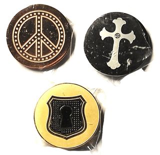 VICEROY - LOTE 3 MEDALLAS (7) - BUENOS DESEOS