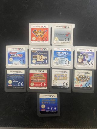 Pack de 11 juegos nintendo ds/3ds