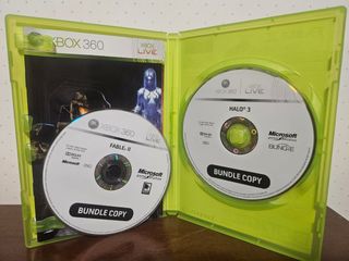 Fable II y Halo 3 de Xbox 360