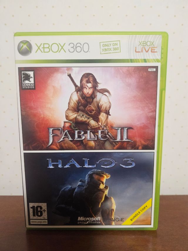 Fable II y Halo 3 de Xbox 360