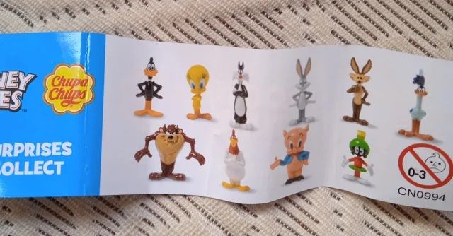 Looney Tunes Figura Marvin Chupa Chups