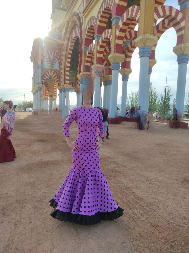 Vestido de flamenca de firma talla 36/38