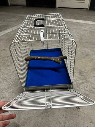 Transportin para aves, reptiles.