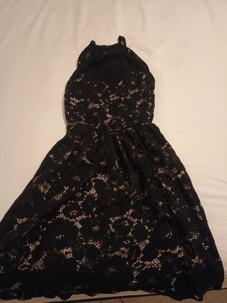 Vestito pizzo nero