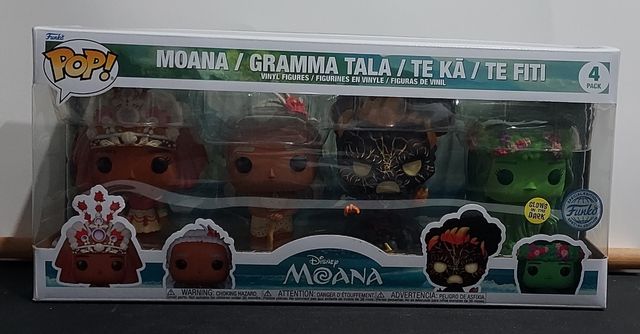 Funko pop Pack 4 Moana Disney