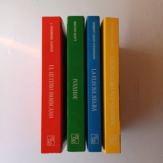 Colección 4 libros Grandes Aventuras
