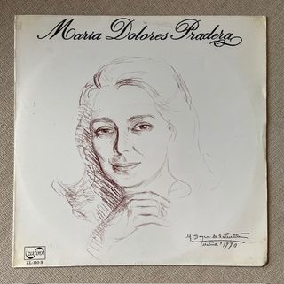 LOTE 9 LP+2 sg MARÍA DOLORES PRADERA. (1 lp doble)