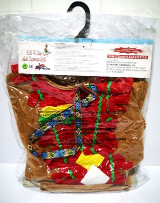 Disfraz de Indio o India +REGALO arco y flechas