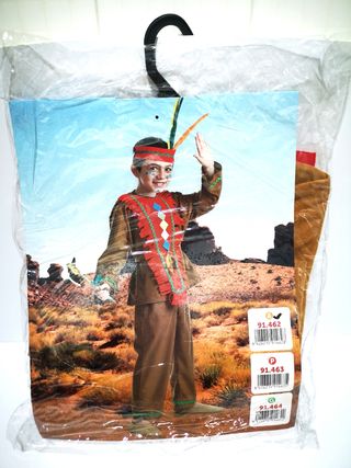 Disfraz de Indio o India +REGALO arco y flechas