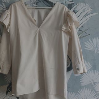Camisa con volantes Zara edición Limitada. XS