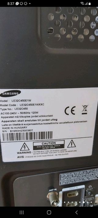 Televisor Samsung 32"