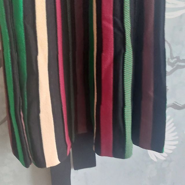 Vestido marca Suncoo rayas con cinturón. XS