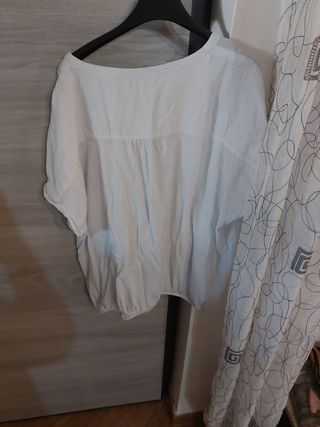 Camicia da donna  bianca