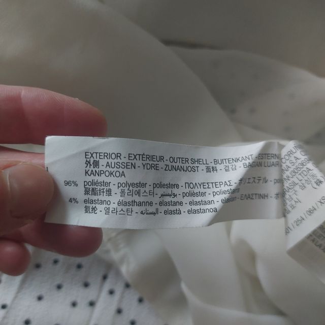 Vestido lunares midi  Zara. XS