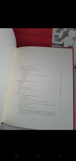 El organo del Patio de la Infanta 1995