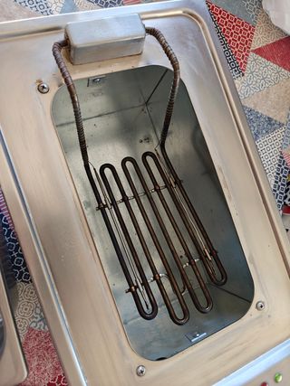 Freidora encastrable