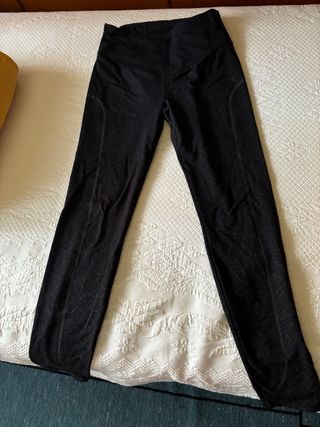 Mallas negras largas mujer 38-40