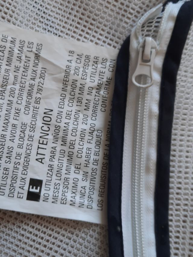 Fodera per spondina letto bimbo