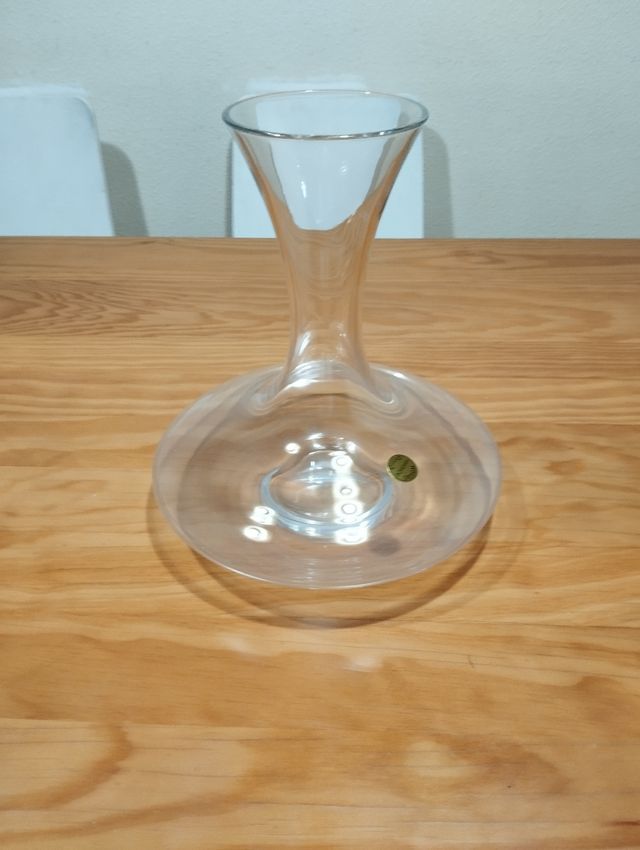Decantador vino cristal Bohemia