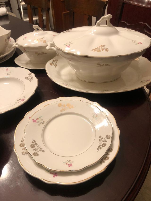 Vajilla Royal Dijón porcelana fina  (57 piezas)