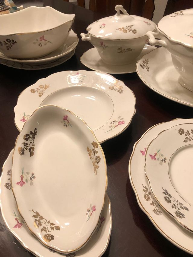 Vajilla Royal Dijón porcelana fina  (57 piezas)