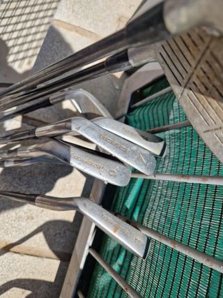 Juego de palos de golf y bolsa