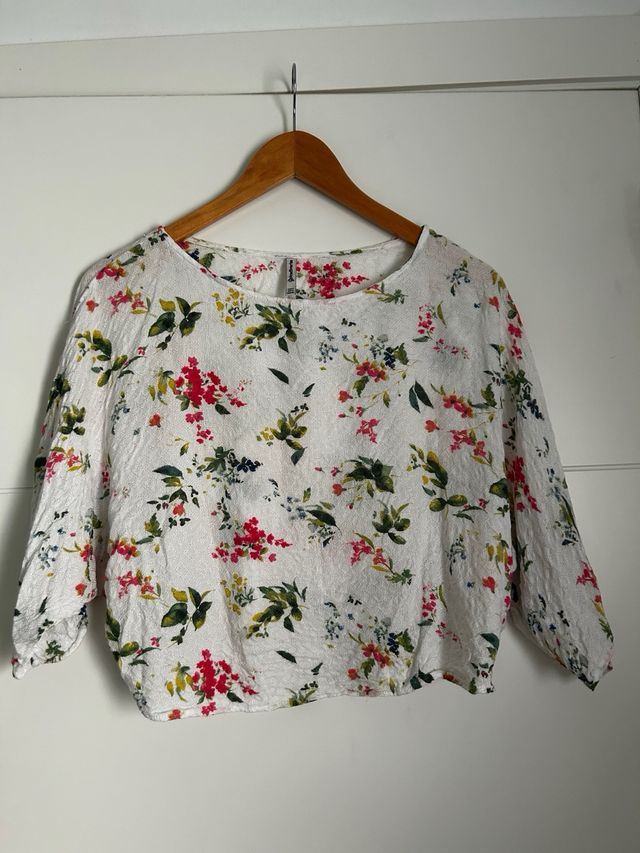 Blusa flores