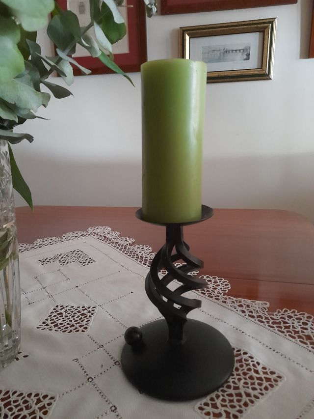 Candelabro forja artesanal