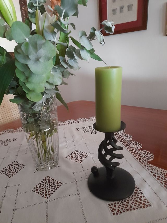 Candelabro forja artesanal