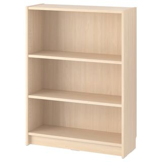 Librería BILLY, efecto abedul, 80x28x106 cm