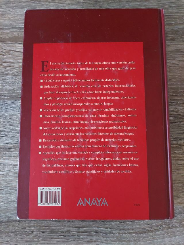 Diccionario Anaya de la LENGUA