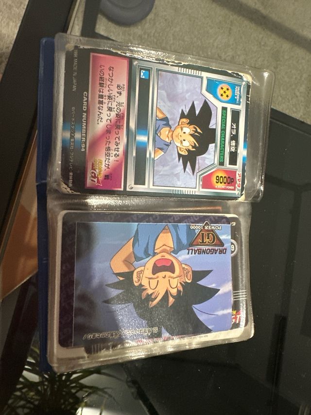 Cartas dragon ball z