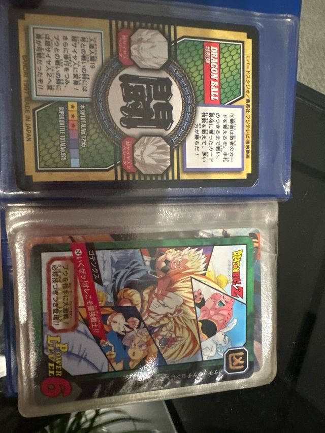 Cartas dragon ball z