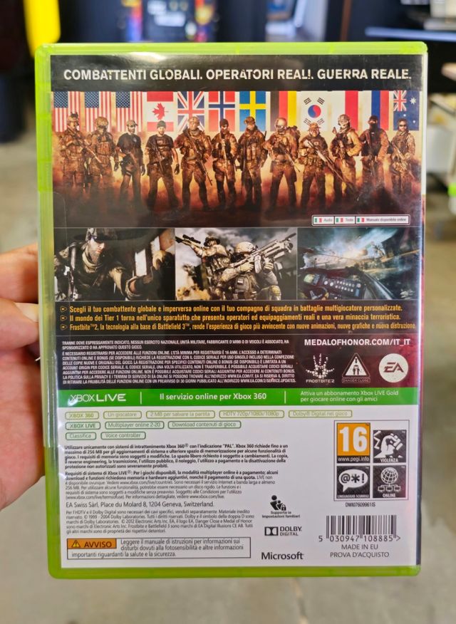 Medal of Honor warfighter Xbox 360