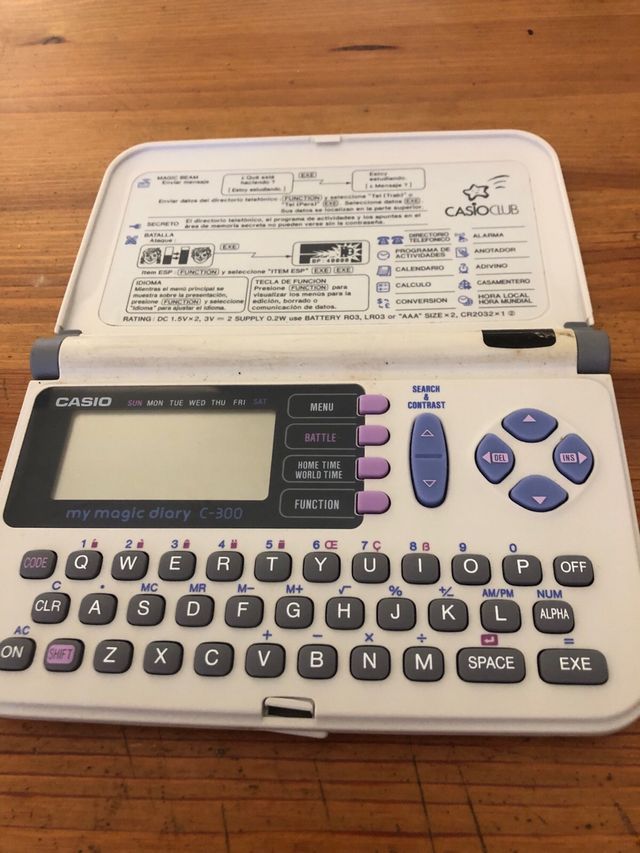 Casio club  my magic diary