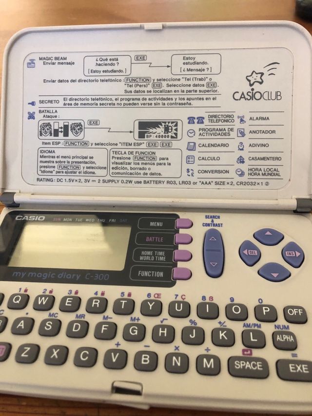 Casio club  my magic diary