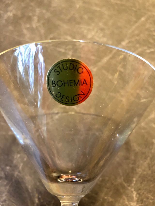 Set 12 pezzi coppe Martini