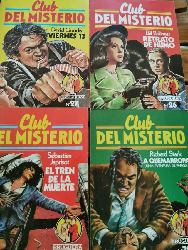 Libros novela negra Club del Misterio