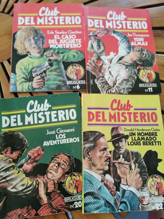 Libros novela negra Club del Misterio
