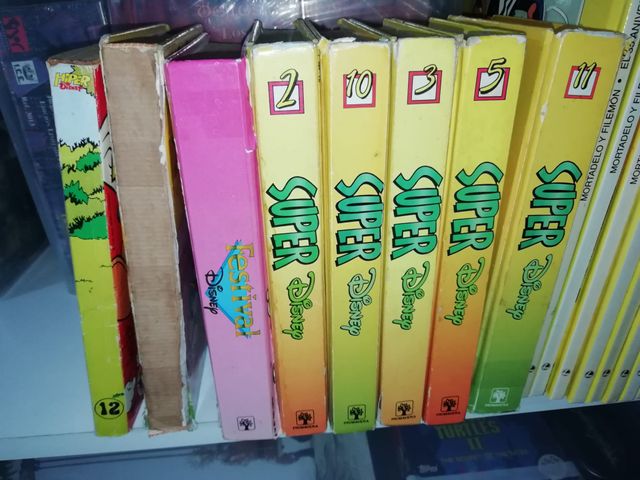 Colección Tomos Super Disney Hiper Disney