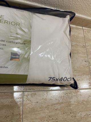 Almohada fibra hueca siliconada 75x40