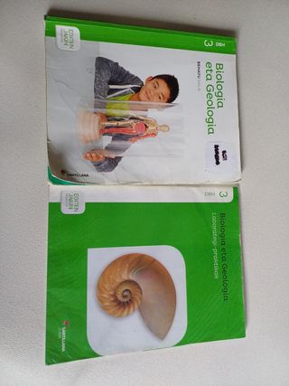 Libros bio-geo 3 DBH