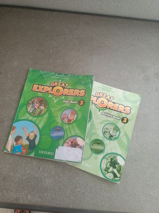 Libro inglés Great Explorers 3